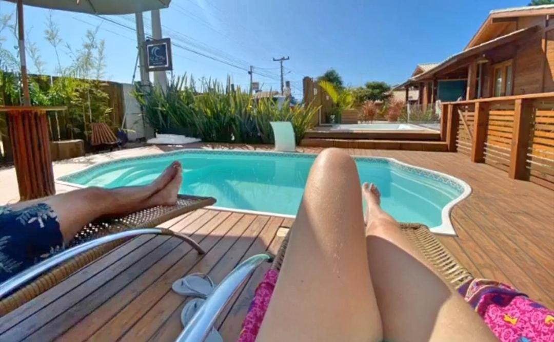 Sal Do Mar Cabanas Charme Hotell Praia do Rosa Exteriör bild
